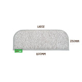 muk mat - Rounded Step - Light Grey