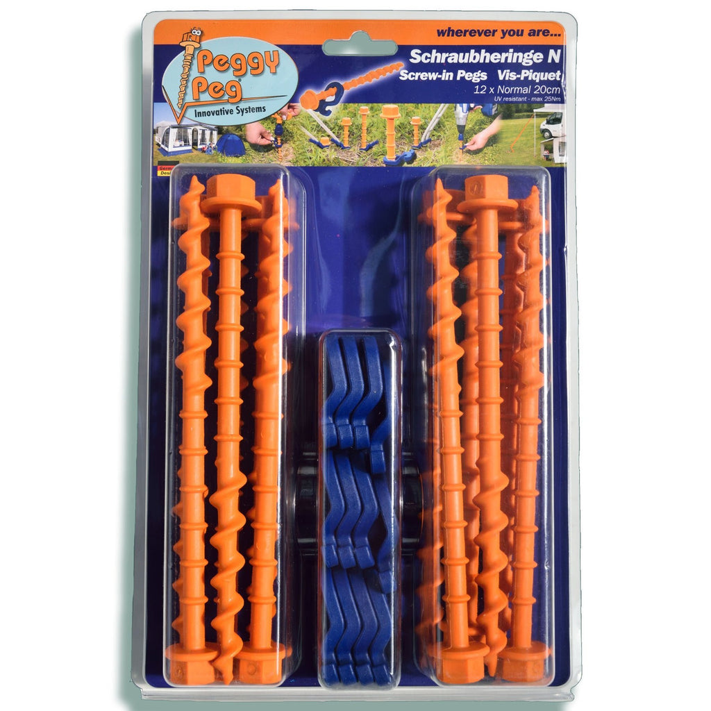 Peggy Peg - Normal Screw-in Pegs (12 Pack) – WILD